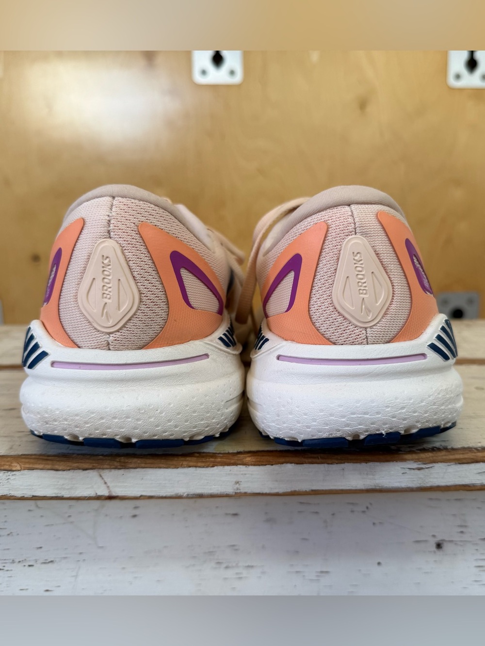 Brooks Women’s Peach, Pink & Purple Running Sneakers